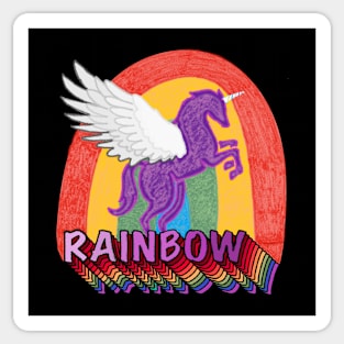 Rainbow Unicorn Sticker